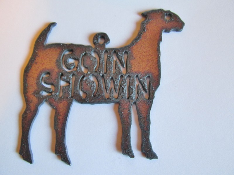 (image for) Goin Showin - Goat #ORN-BY014-B